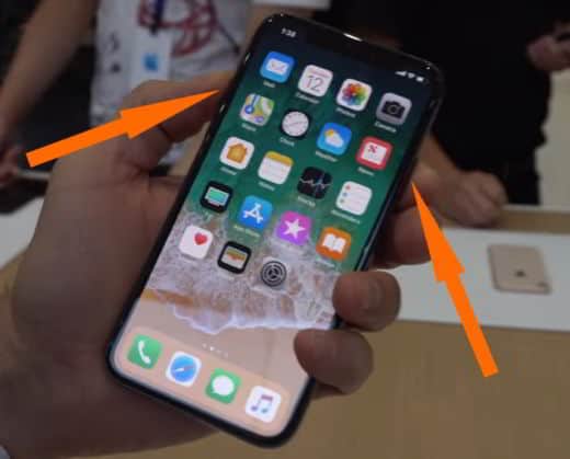 How to make and save screenshots with iPhone X