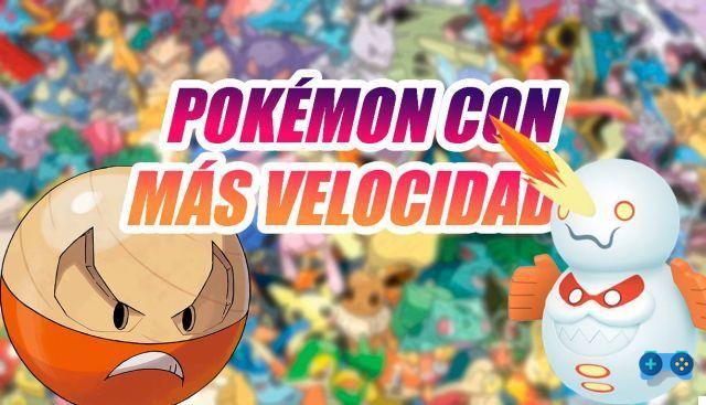 O Pokémon mais rápido: informações e listas