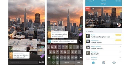 Periscope arrives the Twitter app that streams our life