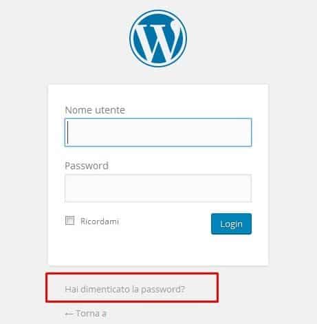 Como redefinir a senha do WordPress