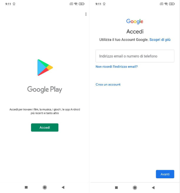 How to activate Play Store