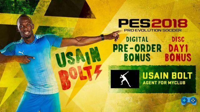 E3 2017, Usain Bolt nuevo embajador de PES 2018