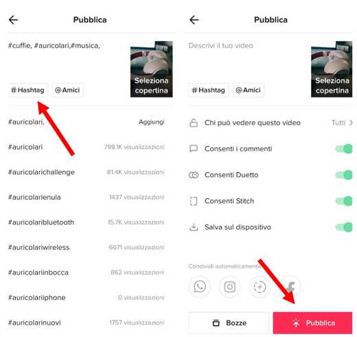 How to add hashtags on TikTok (quickly)