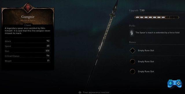 Assassin's Creed Valhalla - Guia: Como obter a lança de Odin (Gungnir)