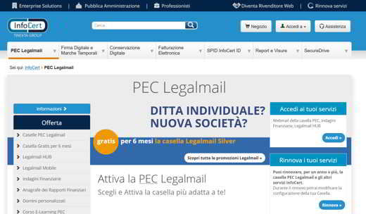 Better Certified Mail: free and paid PEC