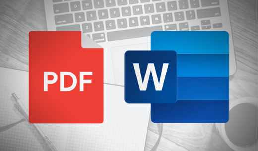 Convert pdf to word keeping the formatting
