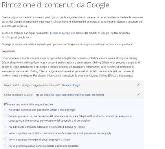 Étapes pour supprimer des liens des résultats de recherche Google