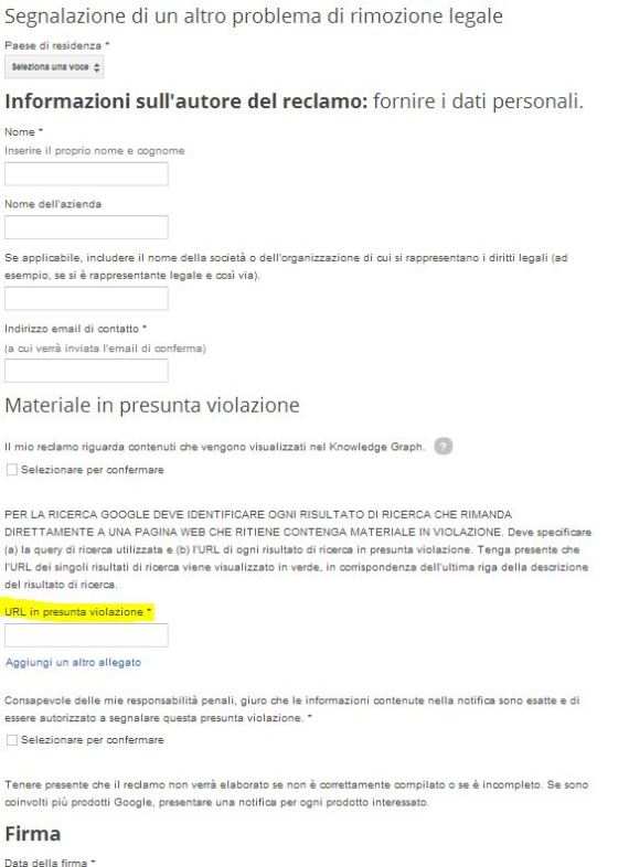 Etapas para remover links dos resultados de pesquisa do Google