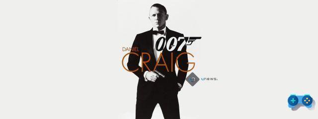 Retrato de James Bond por Daniel Craig