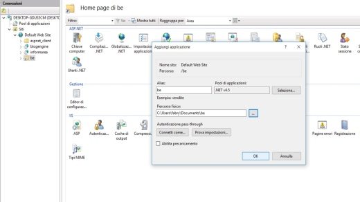 How to configure BlogEngine.net locally with Windows 10