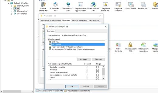 How to configure BlogEngine.net locally with Windows 10