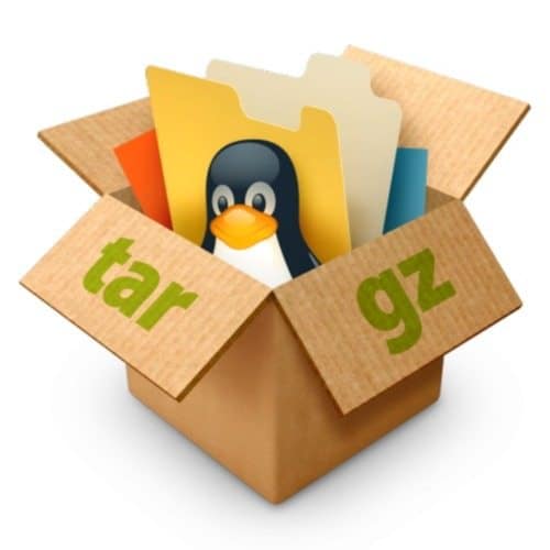How to open a file with the .tar.gz extension