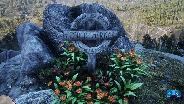 La tumba de Arthur Morgan en Red Dead Redemption 2