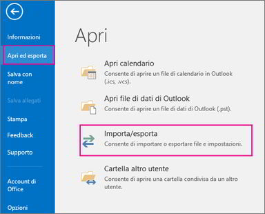 Comment exporter des contacts Outlook