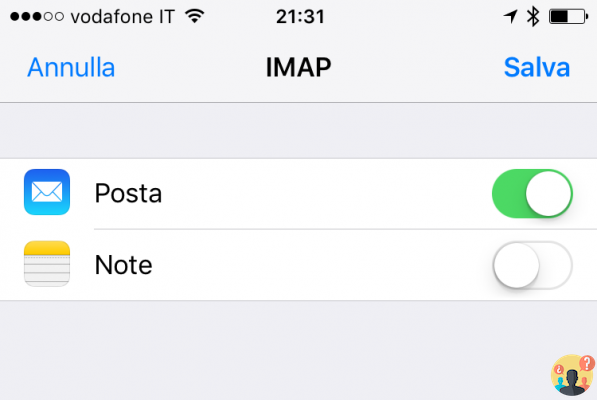 Configuración de correo de iOS (iPhone/iPad)