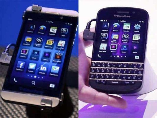 BlackBerry presents the new BlackBerry 10 OS and its new smartphones