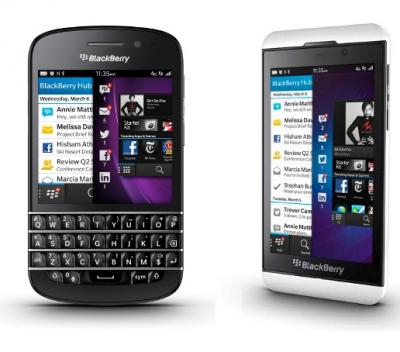 BlackBerry presents the new BlackBerry 10 OS and its new smartphones