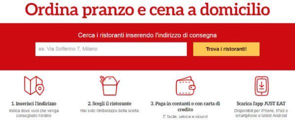 Como pedir almoço e jantar em casa com Just Eat