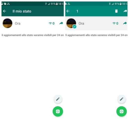 Comment supprimer le statut WhatsApp