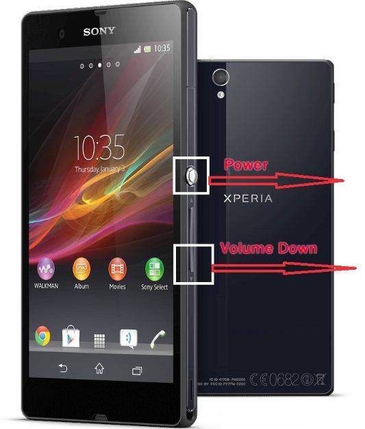 Comment prendre et enregistrer une capture d'écran sur Sony Xperia Z3
