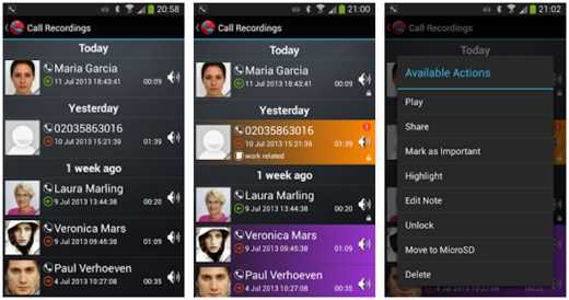 Las mejores aplicaciones para grabar llamadas telefónicas con Android