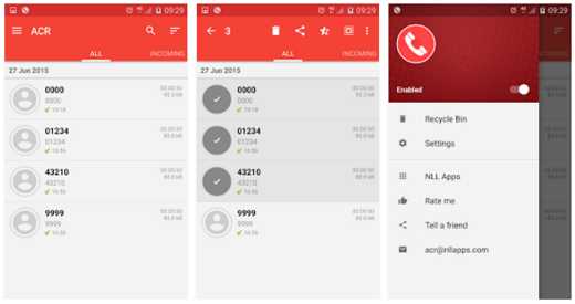 Meilleures applications pour enregistrer les appels téléphoniques Android