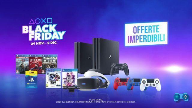 Black Friday Sony: toutes les offres sur PlayStation