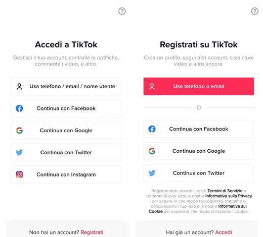 How to acquire the old TikTok account