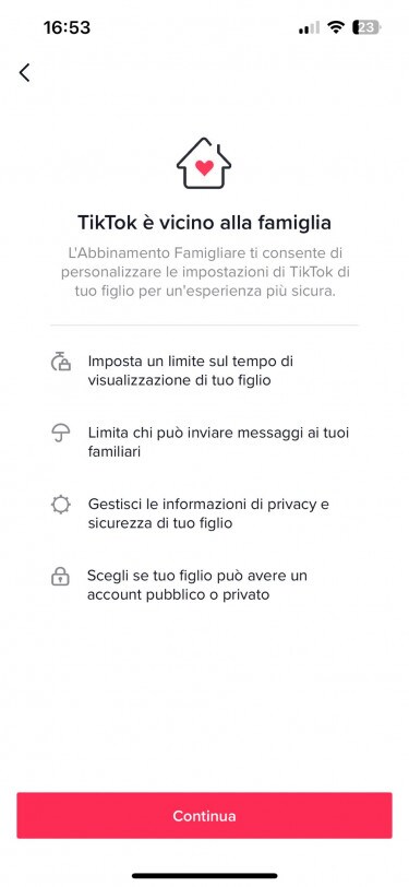 Cómo activar Family Link en TikTok