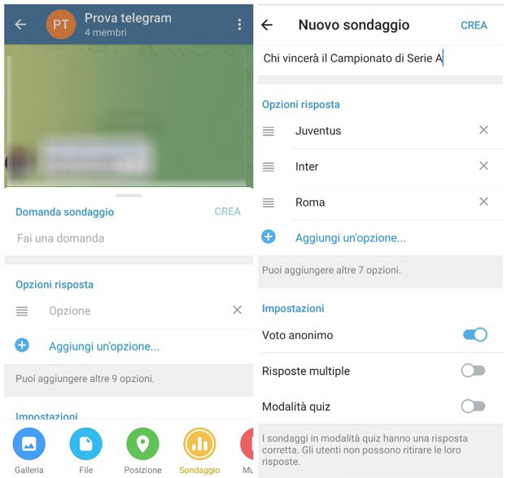 Cómo hacer una encuesta en Telegram