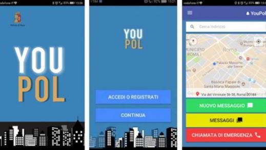 App para combater o bullying e perseguição como YouPol