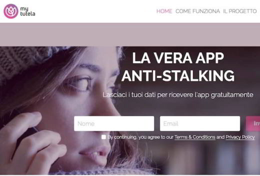 Aplicación para combatir el acoso y el acoso como YouPol