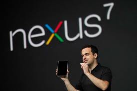 Introduced the new Google Nexus 7