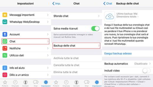 Comment transférer WhatsApp de l'iPhone vers Android