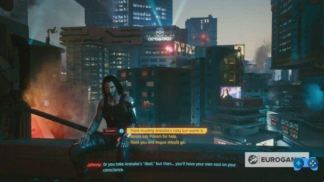 The endings of the Cyberpunk 2077 game and how to achieve the best possible ending