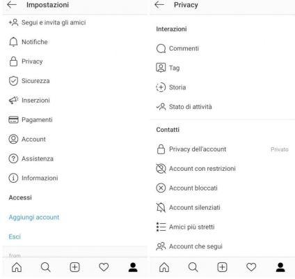 Como desbloquear um contato no Instagram