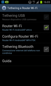 Use su teléfono inteligente Android como un enrutador Wi-Fi