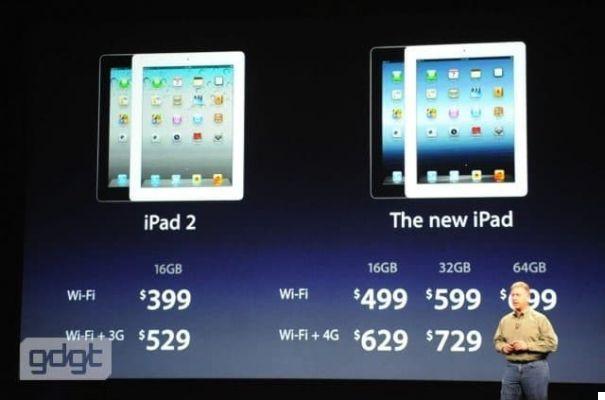 The new iPad 3 from Apple