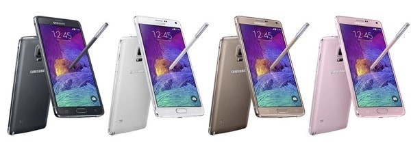 Samsung Galaxy Note 4 la phablette prête à défier l'iPhone 6 Plus