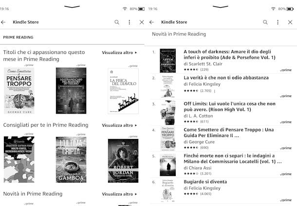 Comment fonctionnent les Kindle