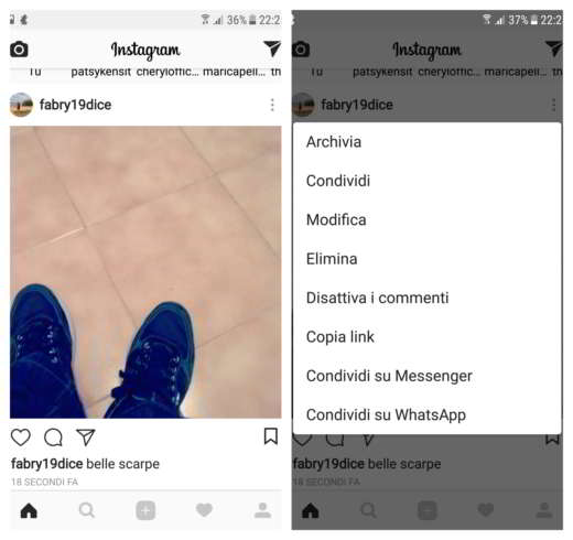 How to archive Instagram photos