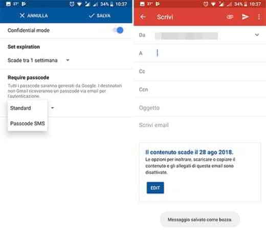 Comment envoyer des e-mails autodestructeurs avec Gmail