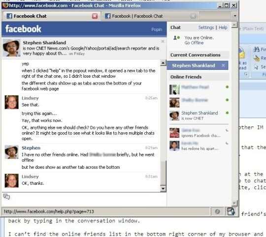 How to save conversations in Facebook chat