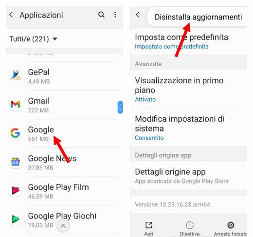Google app keeps crashing: how to fix