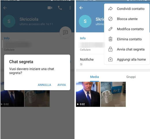 Cómo borrar mensajes de Telegram