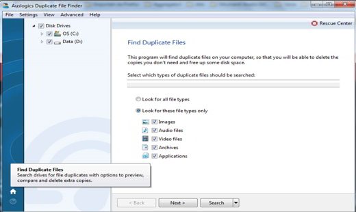 How to remove duplicate files