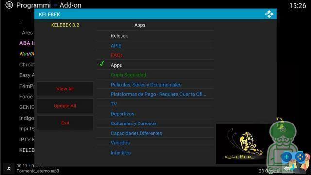 Install the best KODI add-ons with Kelebek