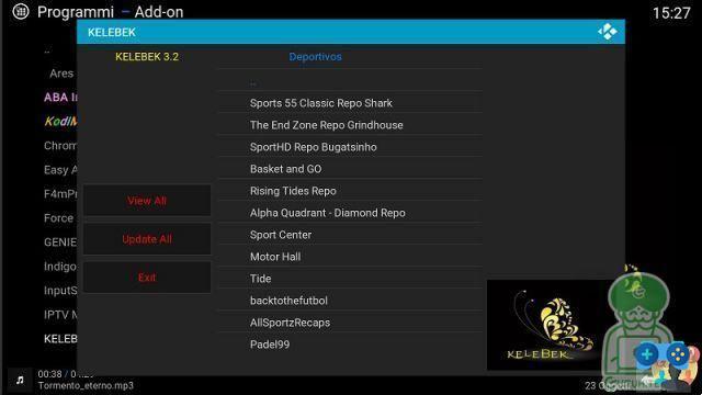 Install the best KODI add-ons with Kelebek