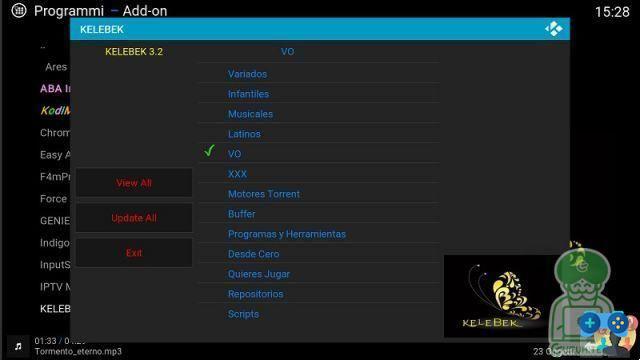 Instala los mejores complementos de KODI con Kelebek