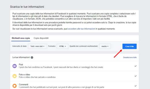 How to recover photos and videos on Facebook